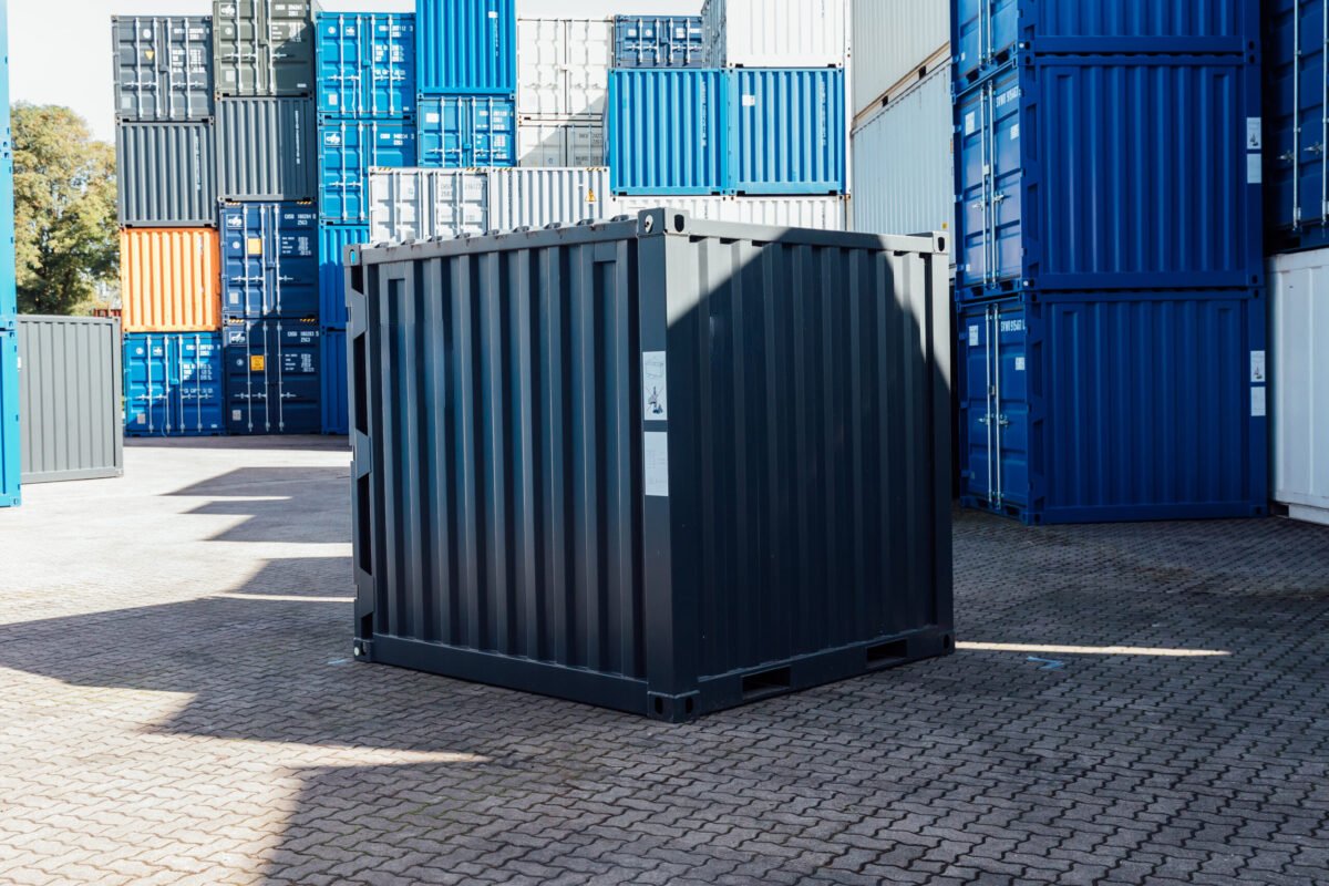8 Fuß Lagercontainer Neu – kompakter Stahlcontainer | robust, sicher & wetterfest