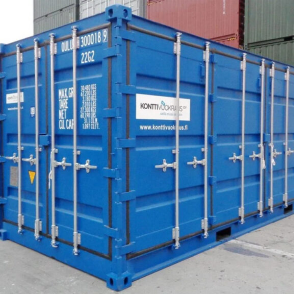 20 Fuß Container mit vollem Seitenzugang – Side-Opening Lagercontainer | Robust & Wetterfest