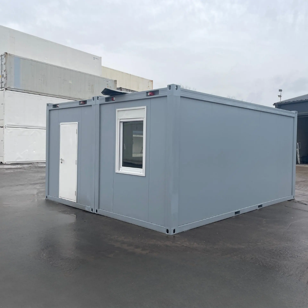 20 Fuß Duo Bürocontainer Anlage kaufen – 30 m² mobiles Büro, isoliert & sofort einsatzbereit