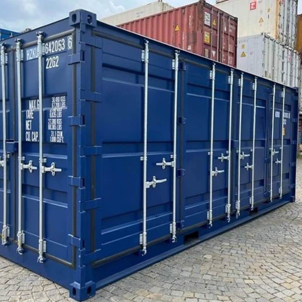 20-Fuß High-Cube Container mit Seitenöffnung kaufen – Neu, extra hoch & flexibel beladbar