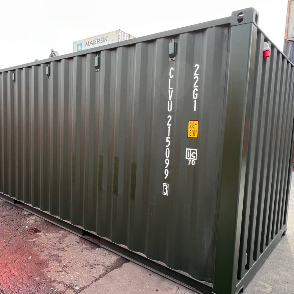 20-Fuß Lagercontainer One Way mit Beleuchtung kaufen – Neu, sofort verfügbar & wetterfest – Bild 4