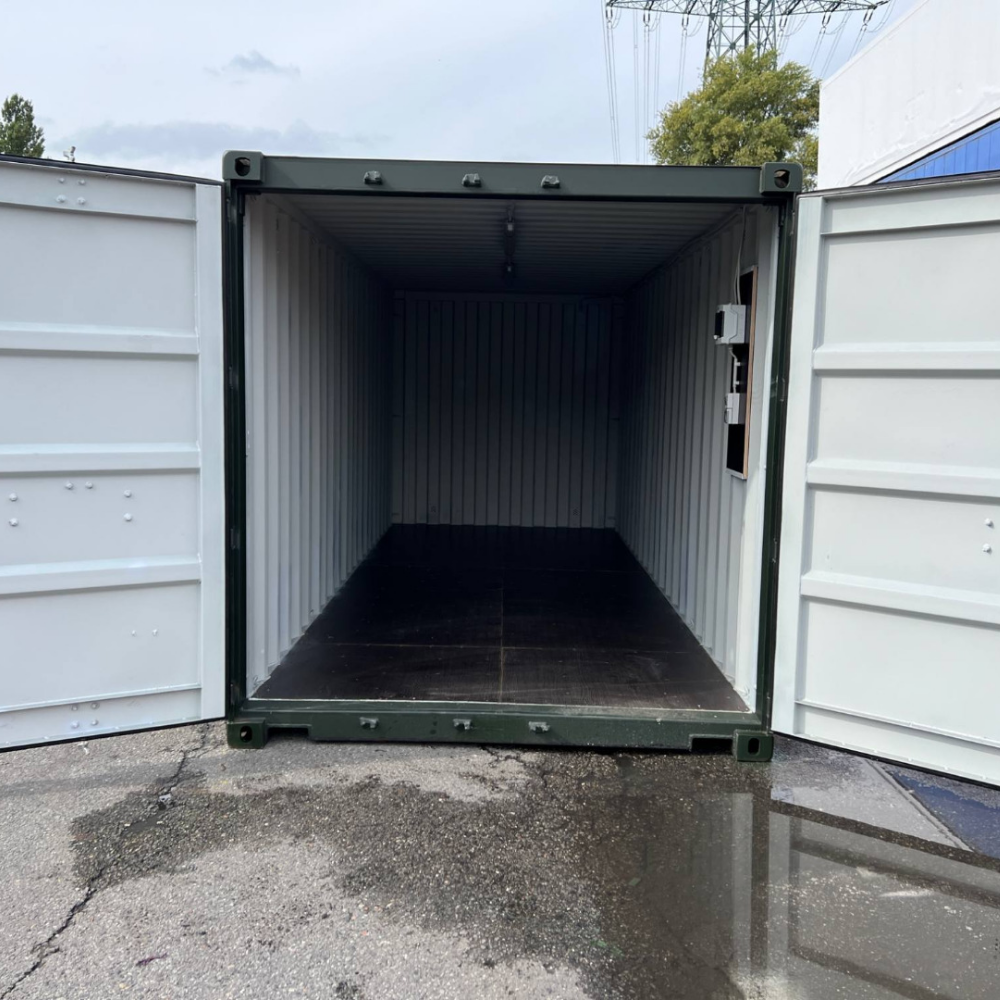 20-Fuß Lagercontainer One Way mit Beleuchtung kaufen – Neu, sofort verfügbar & wetterfest – Bild 3