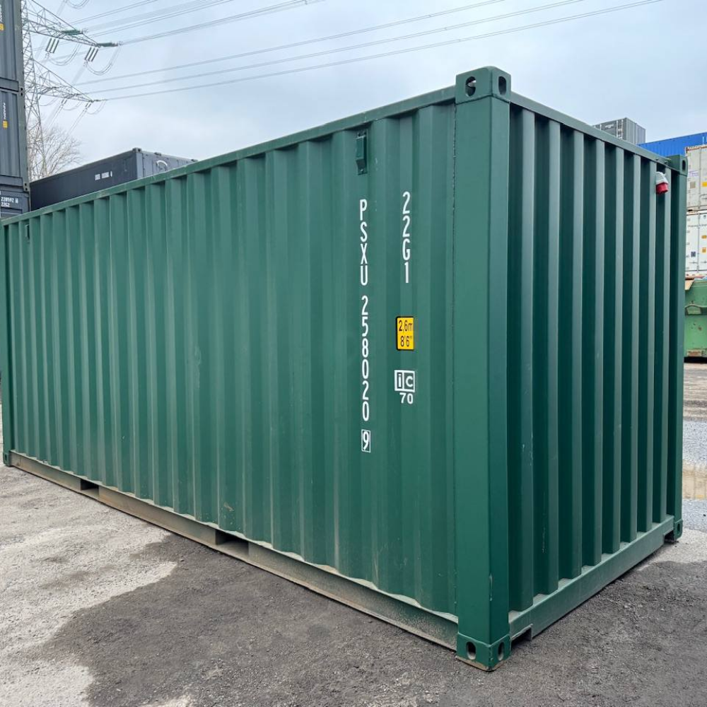 20-Fuß Lagercontainer ONE WAY mit Fenster & Personentür kaufen – Neu, sicher & sofort verfügbar – Bild 4